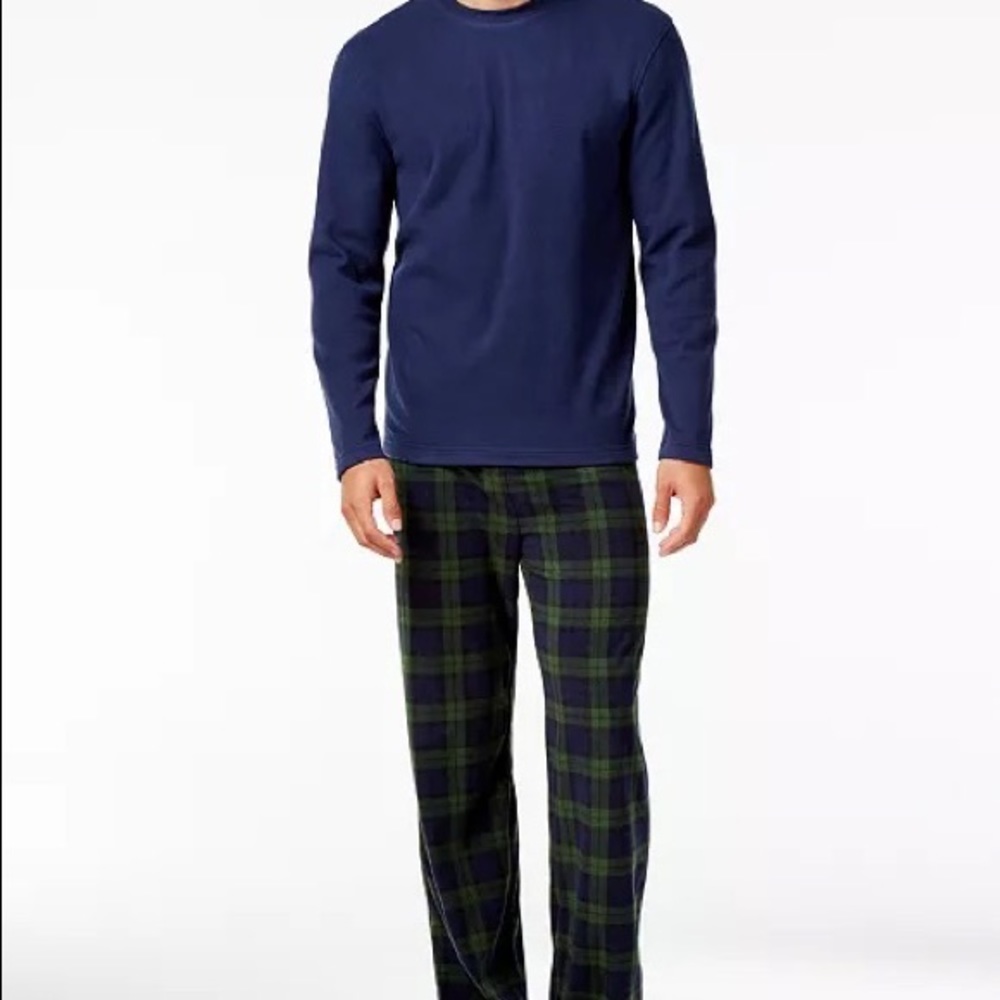 MEN’S FLEECE PAJAMA SET